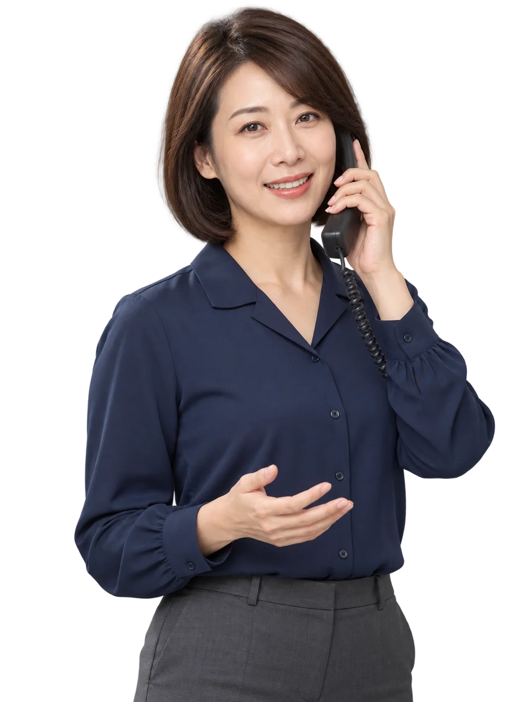 客服人員親切服務